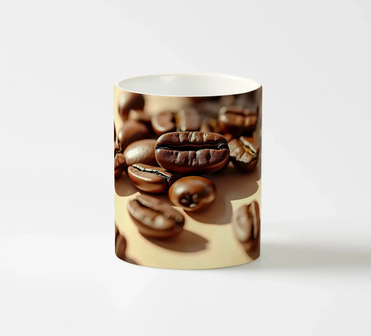 Chicchi di caffè_3 tazza in ceramica da Farb- und Blütenzauber by LK