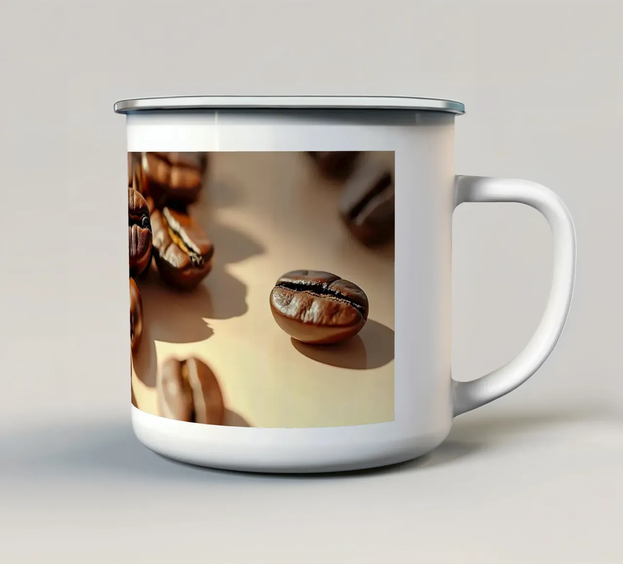 Chicchi di caffè_3 tazza in smalto da Farb- und Blütenzauber by LK