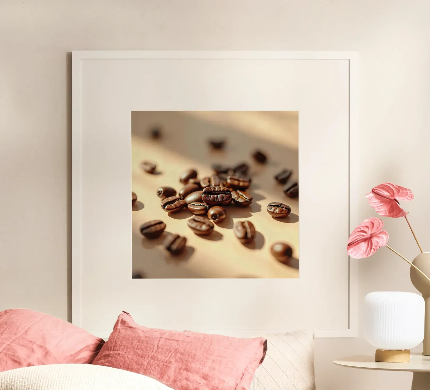 Coffee beans_3 poster da Farb- und Blütenzauber by LK
