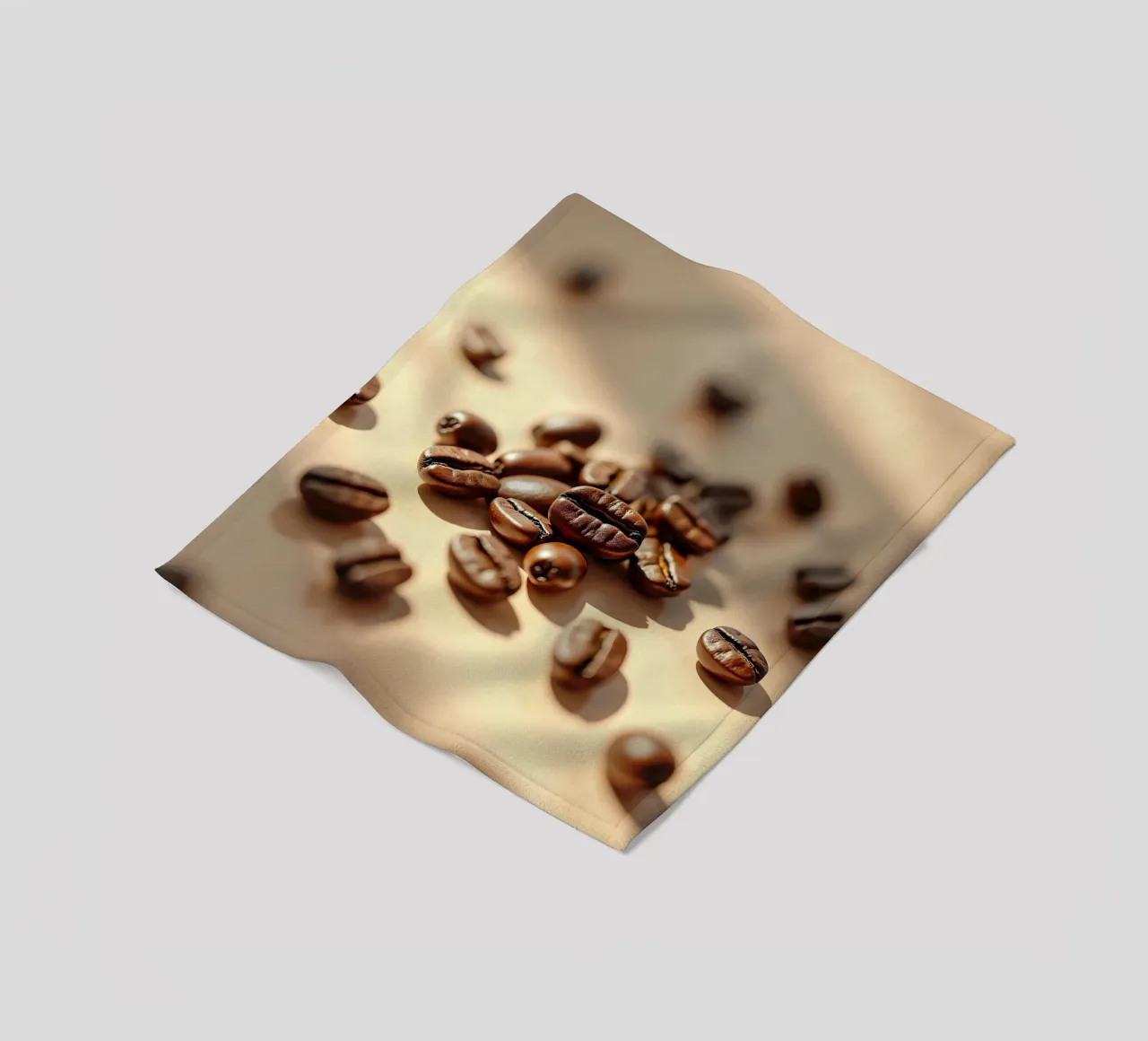 Chicchi di caffè_3 coperta in pile da Farb- und Blütenzauber by LK