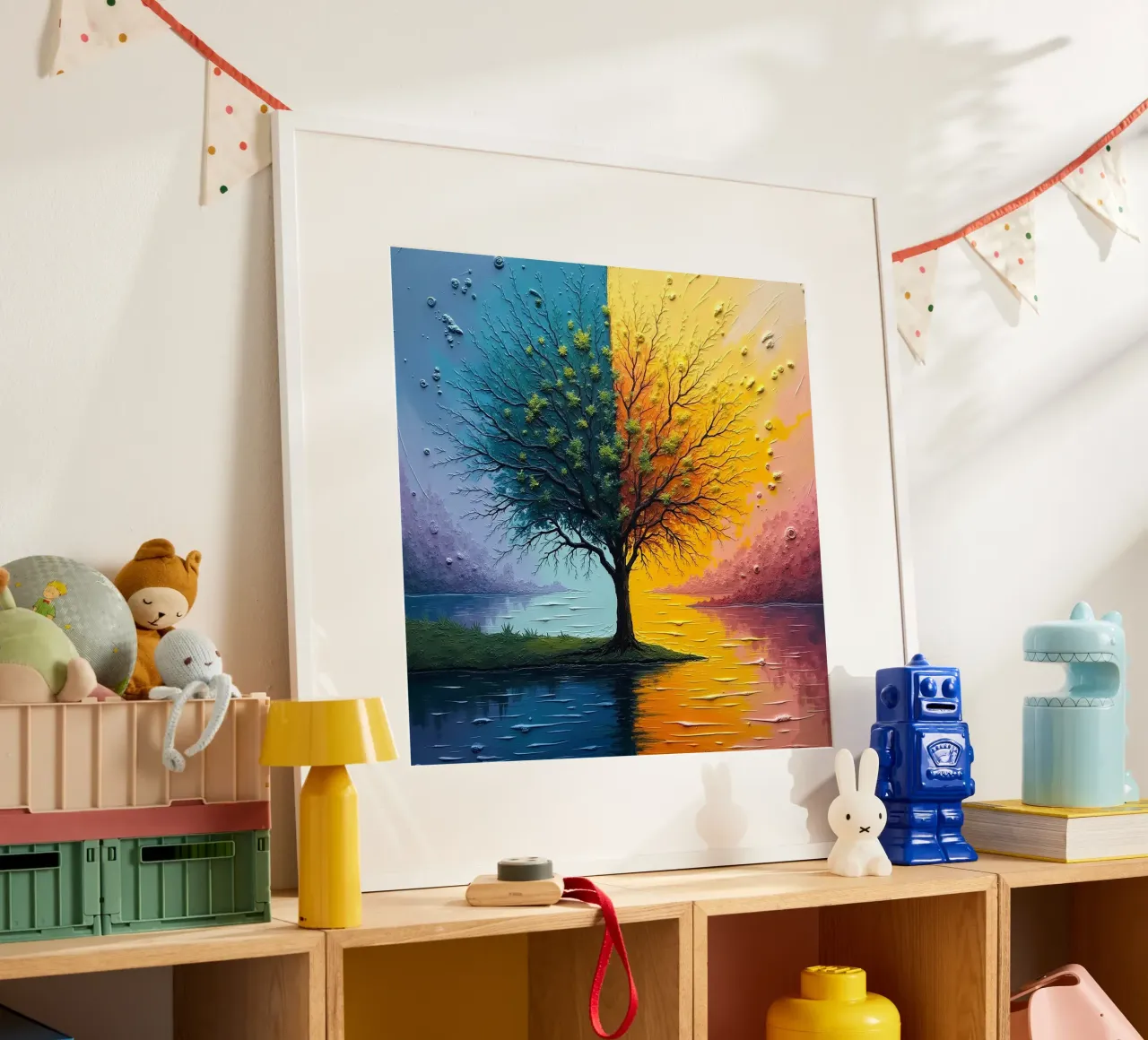 Tree, two-coloured_1 hahnemühle by Farb- und Blütenzauber by LK