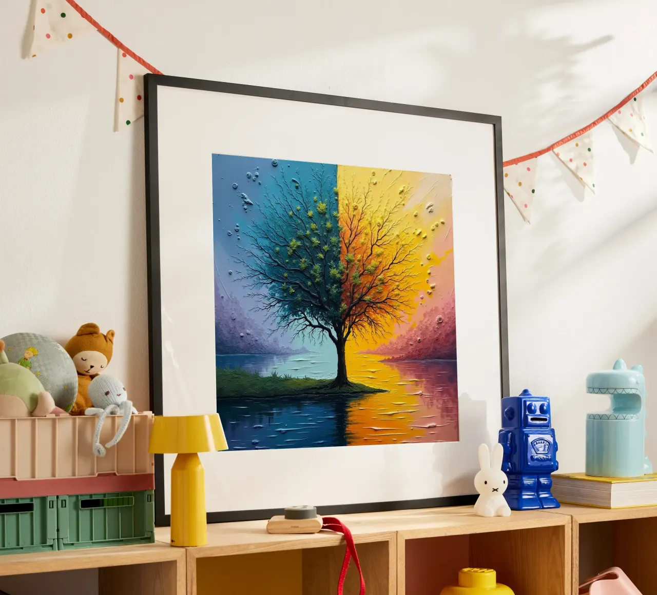 Tree, two-coloured_1 hahnemühle by Farb- und Blütenzauber by LK