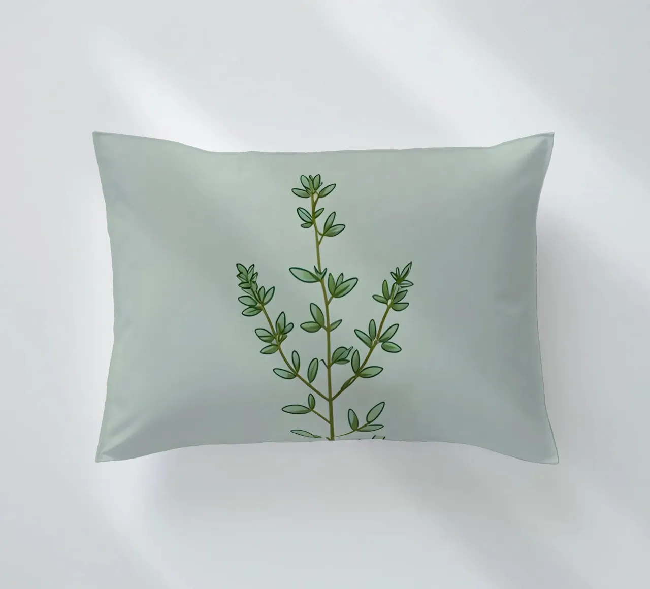 Ramo del timo cuscino da Botanical Gallery