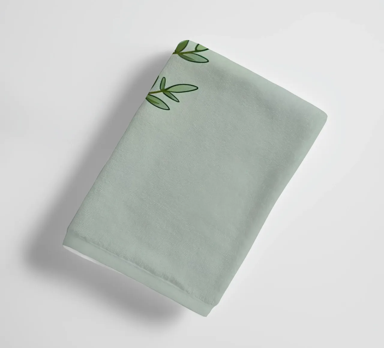 Thymianzweig Handtuch von Botanical Gallery