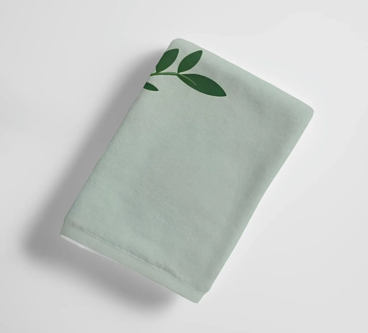 Thyme Branch towel by Botanical Gallery