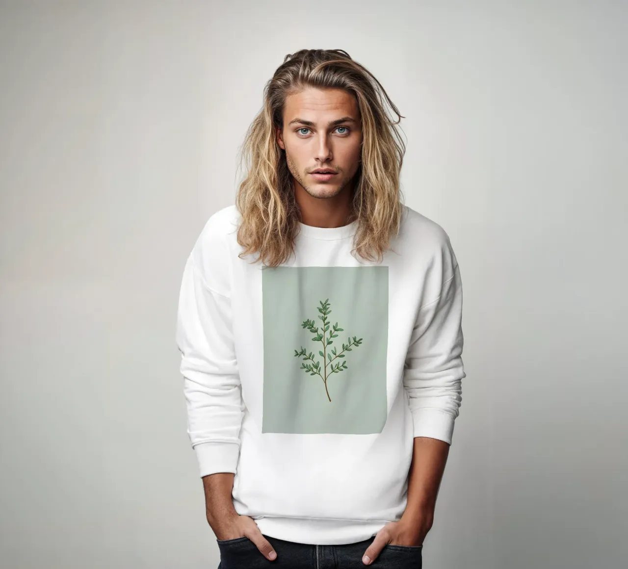 Ramo del timo felpa da Botanical Gallery