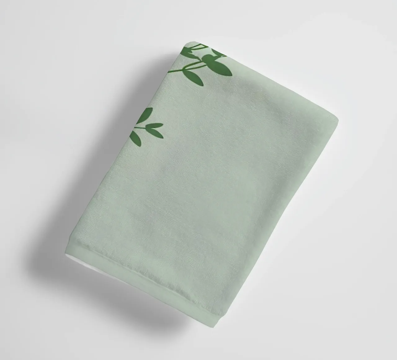 Thymianzweig Handtuch von Botanical Gallery