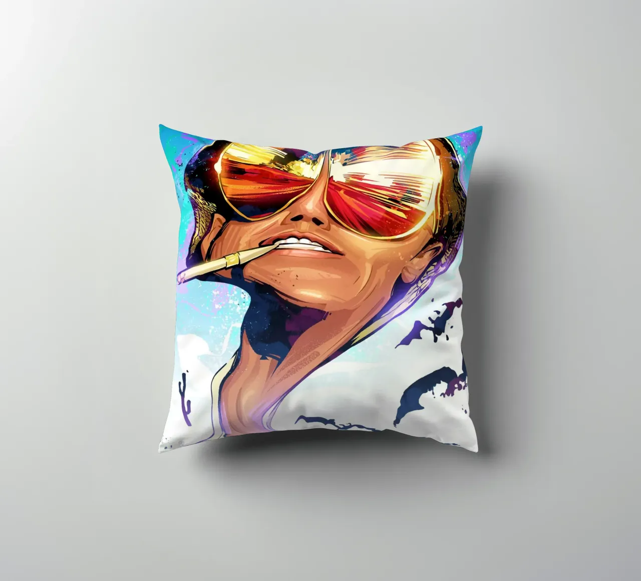 Fear and Loathing Day cuscino da nabakumov