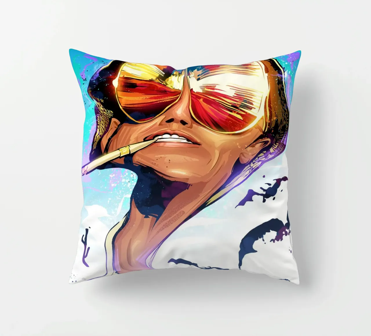 Fear and Loathing Day cuscino da nabakumov