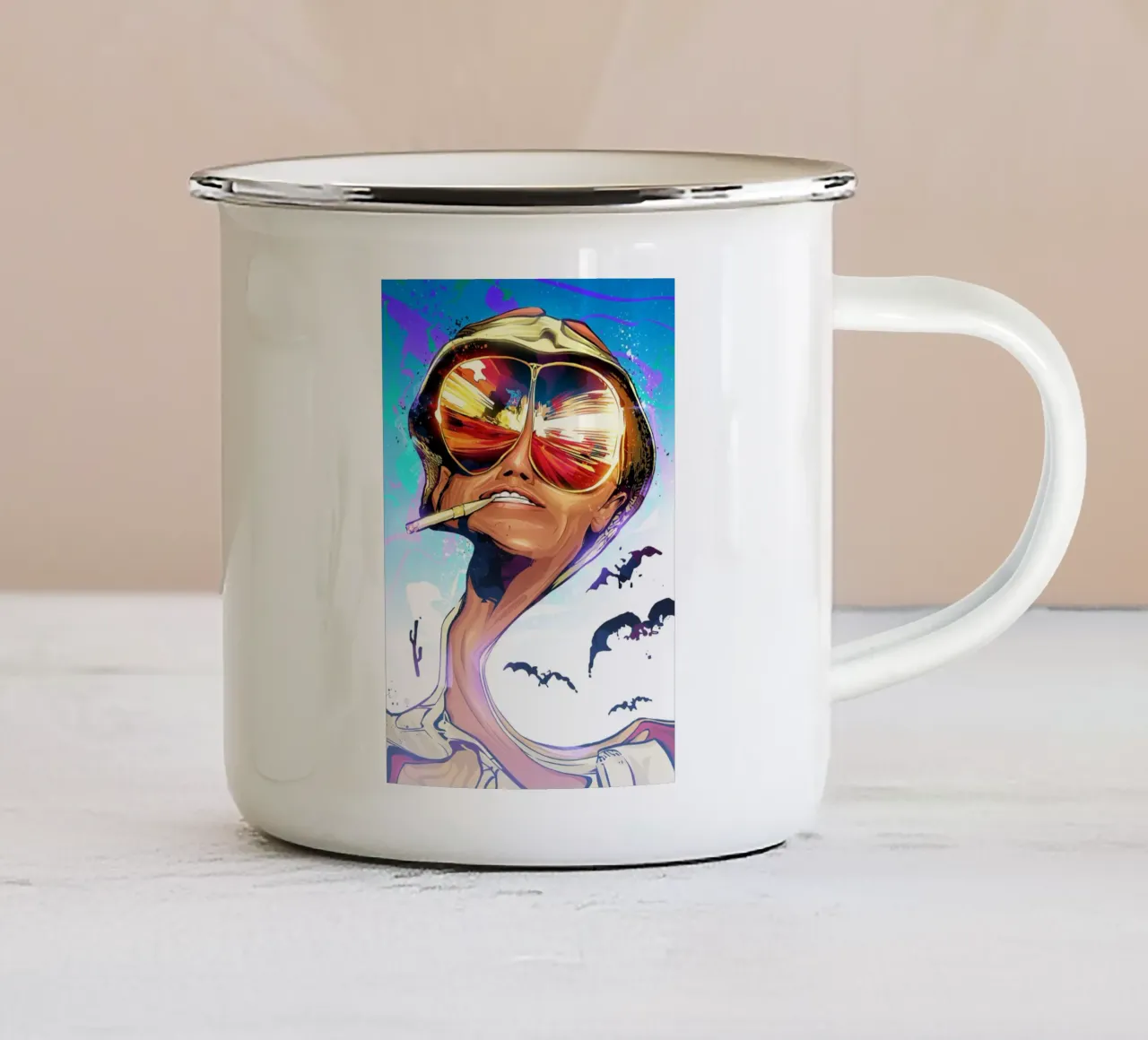 Fear and Loathing Day tazza in smalto da nabakumov