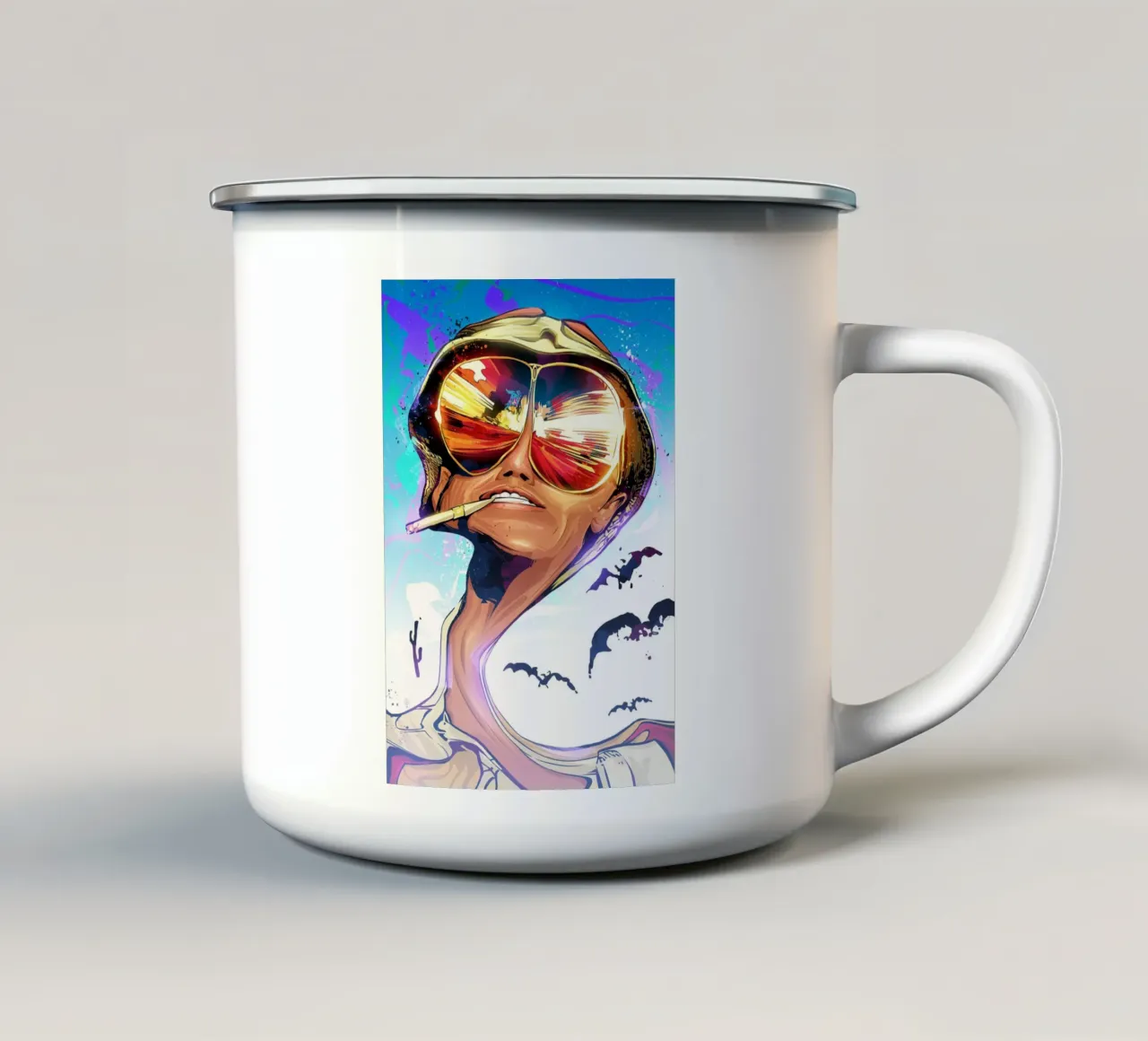 Fear and Loathing Day tazza in smalto da nabakumov