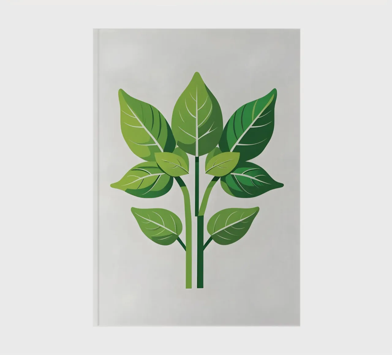 Foglie di basilico diario da Botanical Gallery