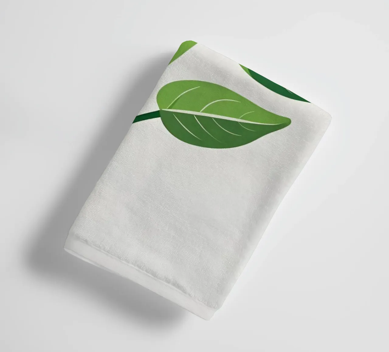 Foglie di basilico asciugamano da bagno da Botanical Gallery