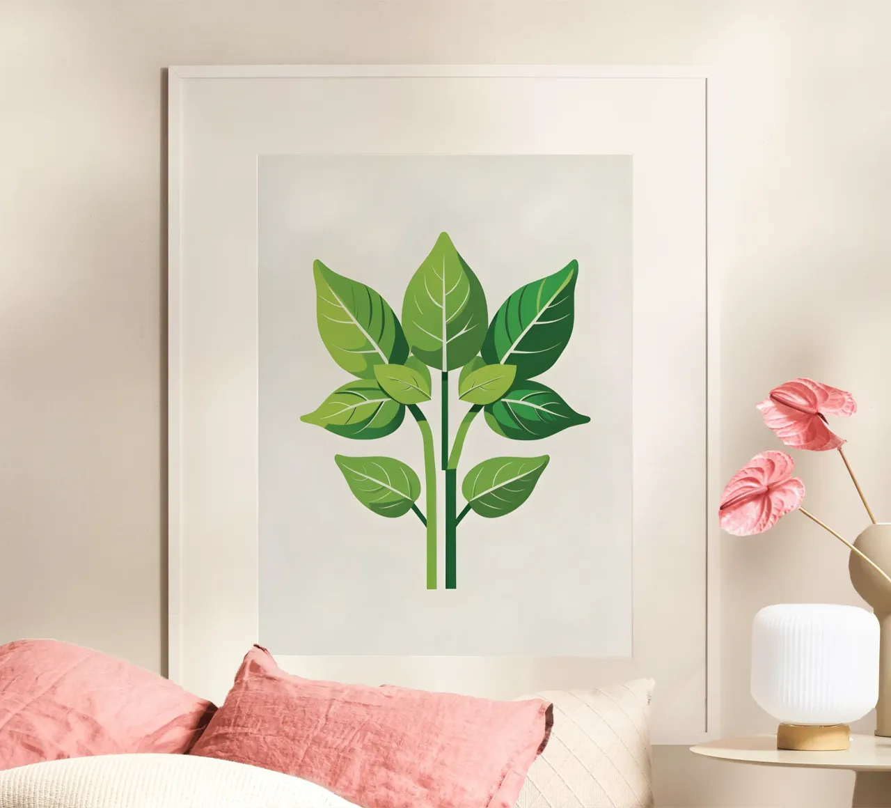 Foglie di basilico carta hahnemühle da Botanical Gallery