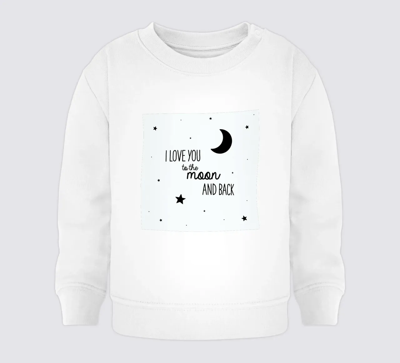 Moon felpa neonato da Evita Witzenhausen