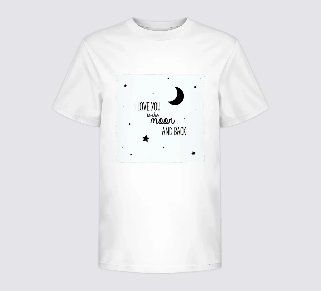 Moon kinder t-shirt van Evita Witzenhausen