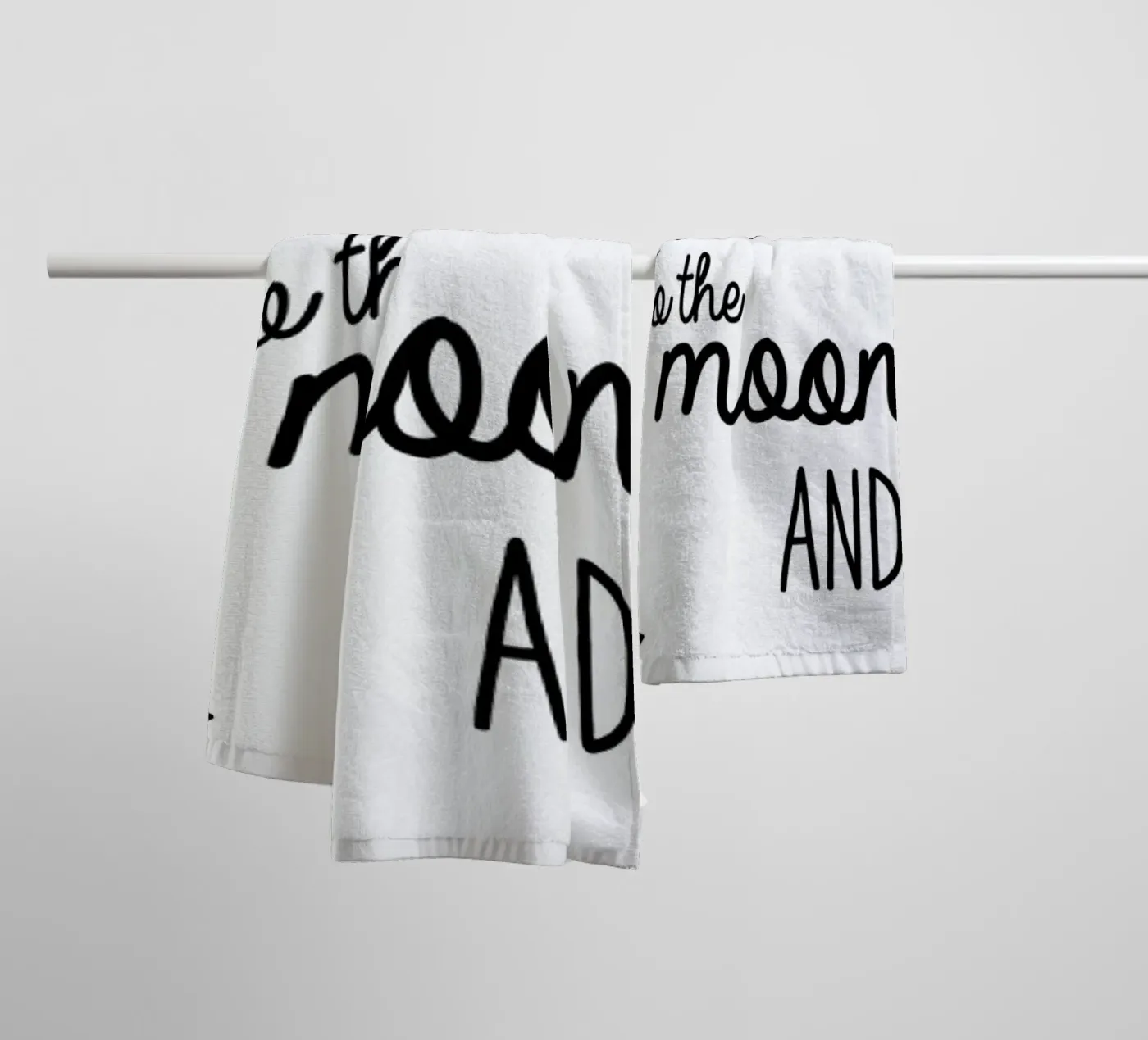 Moon towel by Evita Witzenhausen