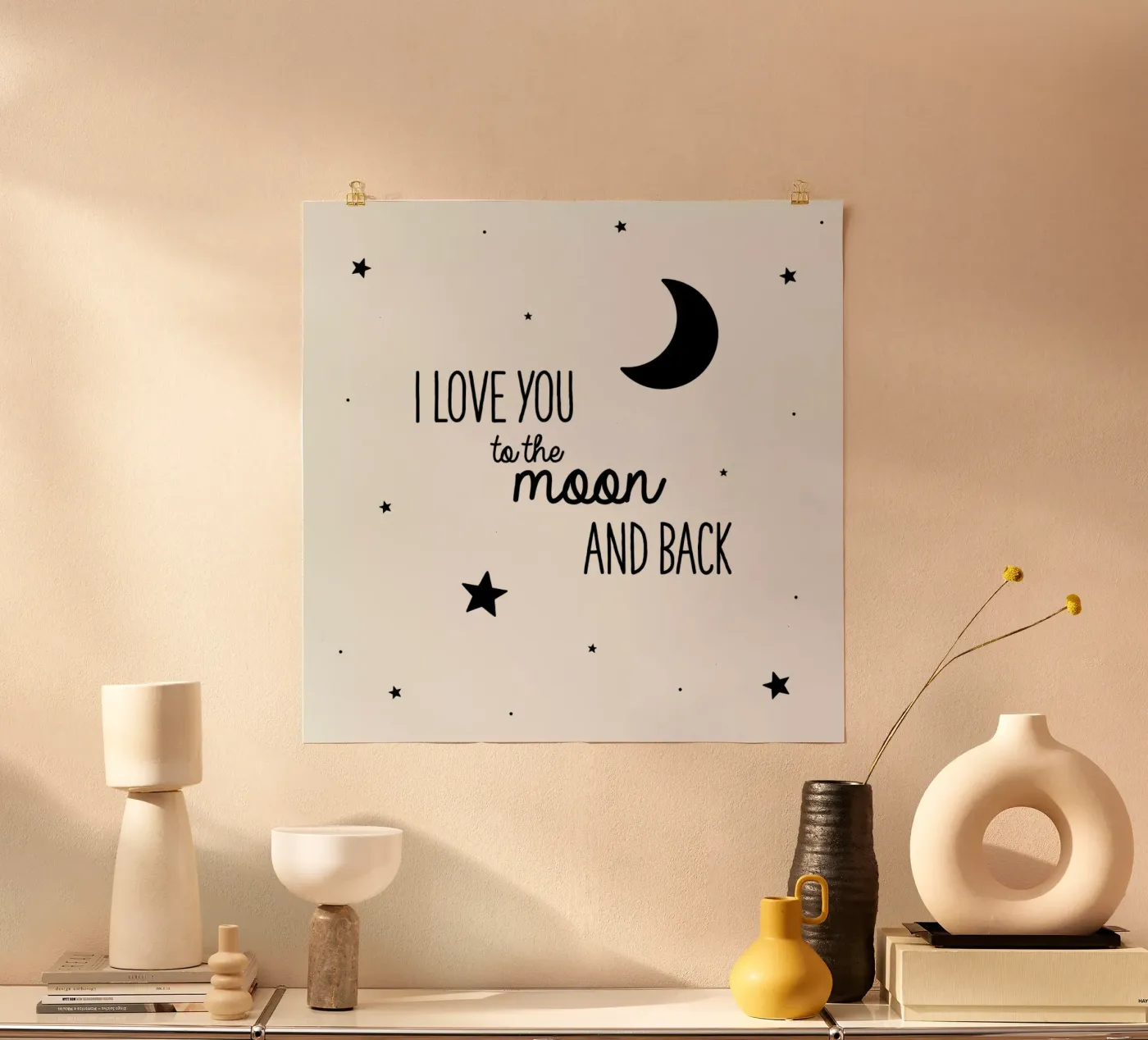 Moon poster da Evita Witzenhausen