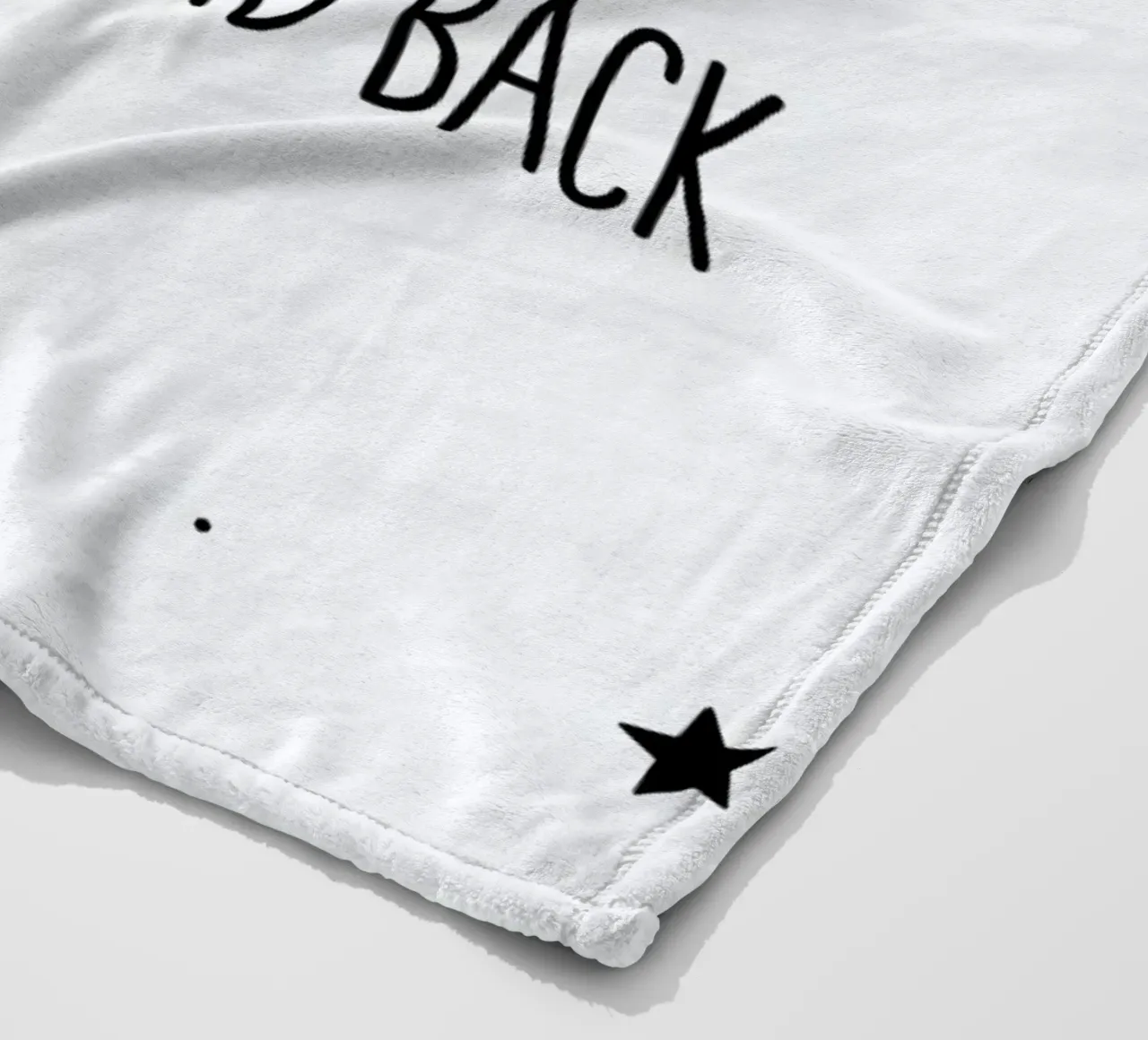 Moon fleece blanket by Evita Witzenhausen