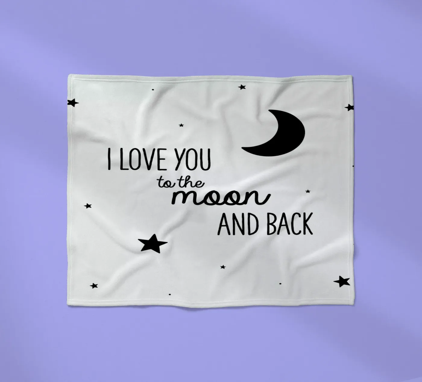 Moon Fleecedecke von Evita Witzenhausen