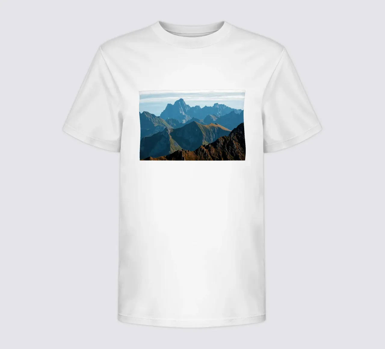 Mountain range t-shirt bambini da Fjöllart