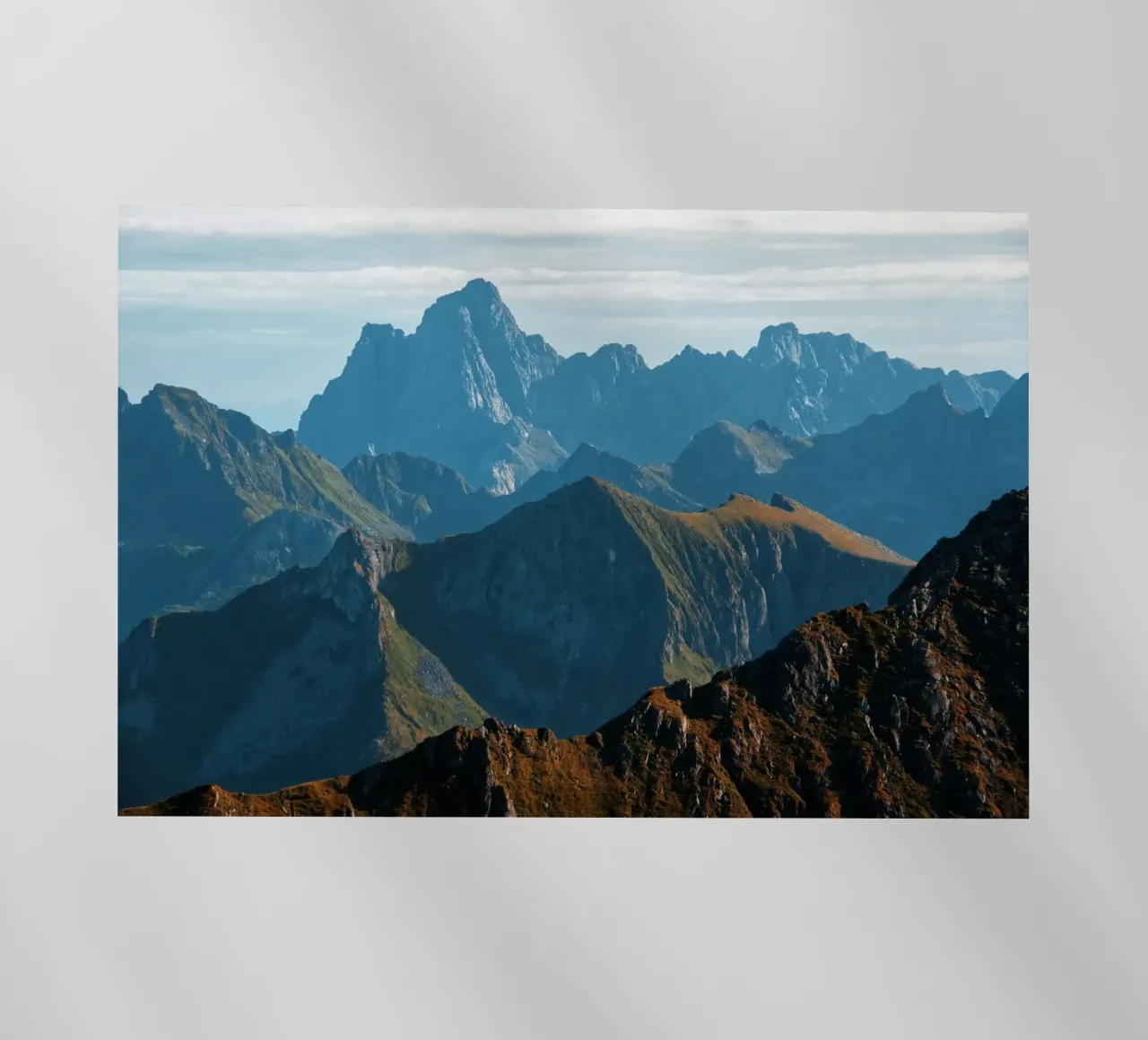 Mountain range pellicola backlit da Fjöllart