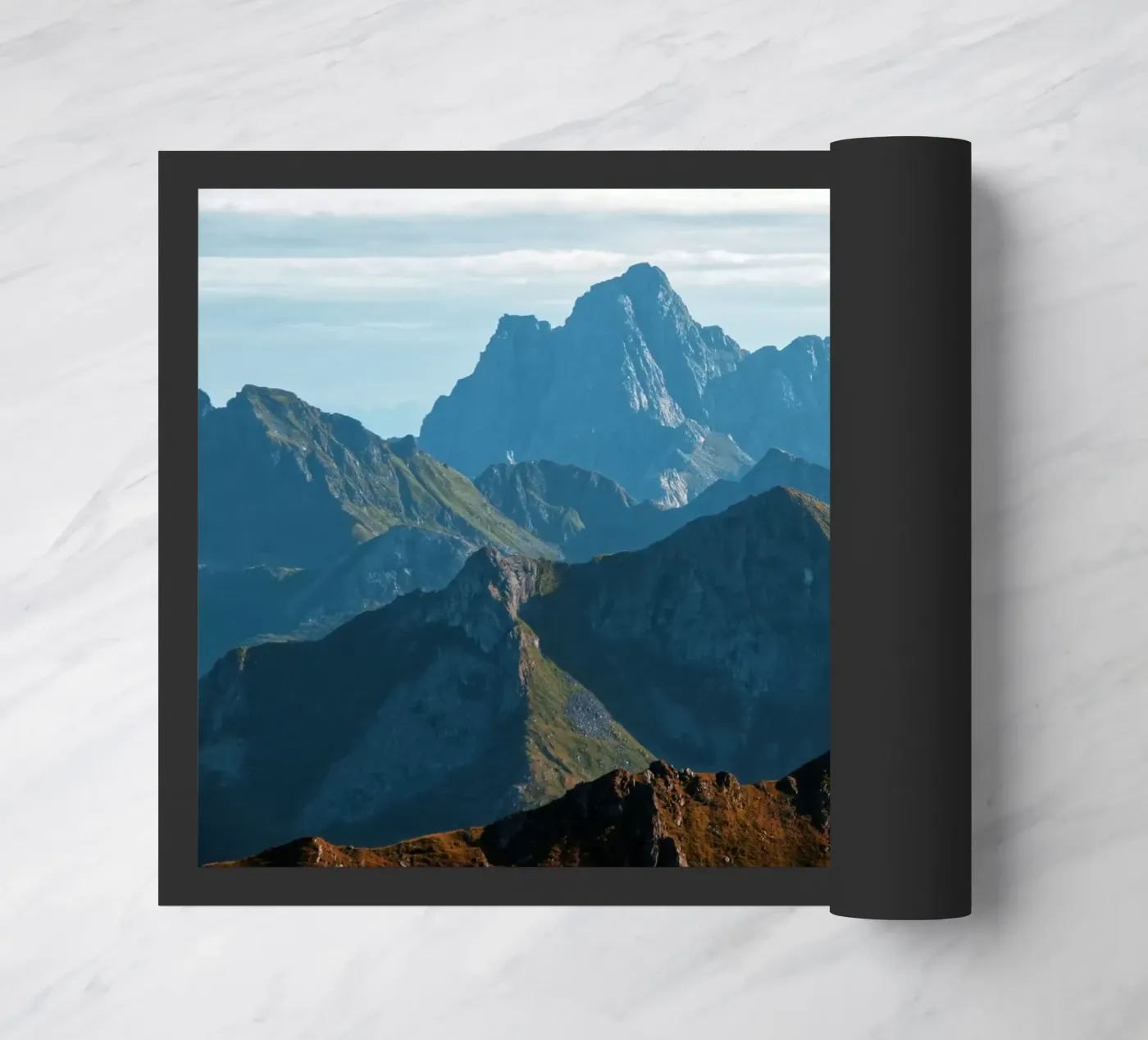 Mountain range Fußmatte von Fjöllart