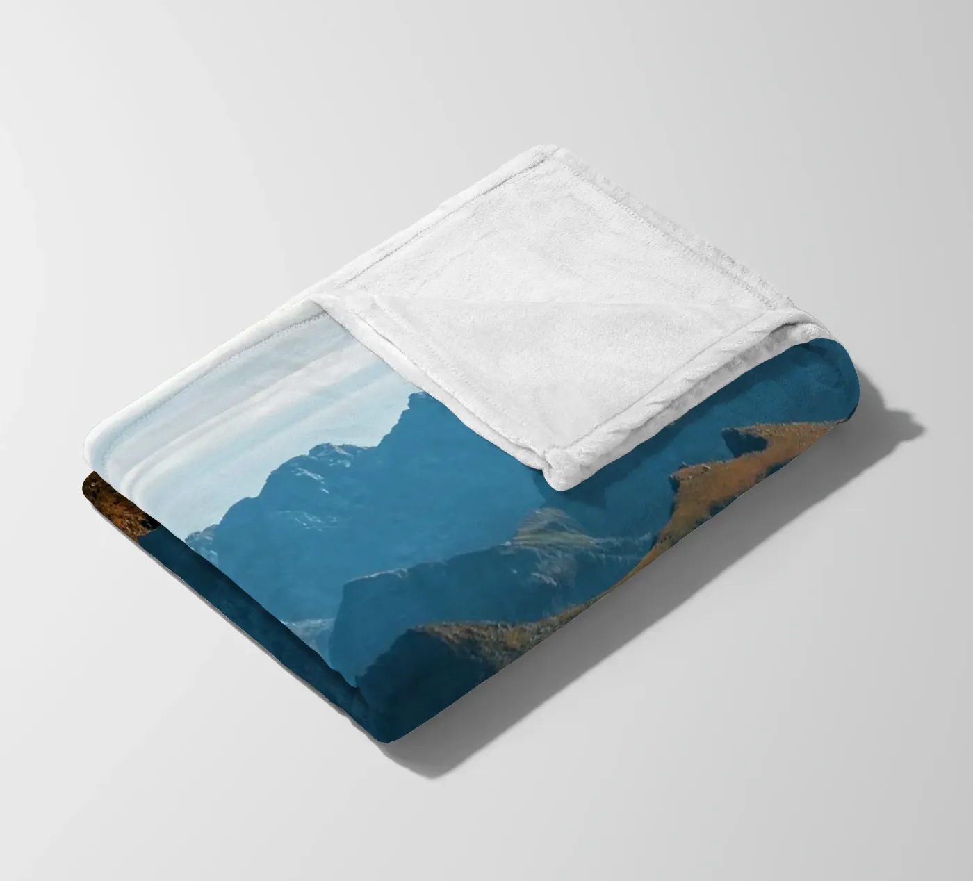Mountain range fleecedeken van Fjöllart