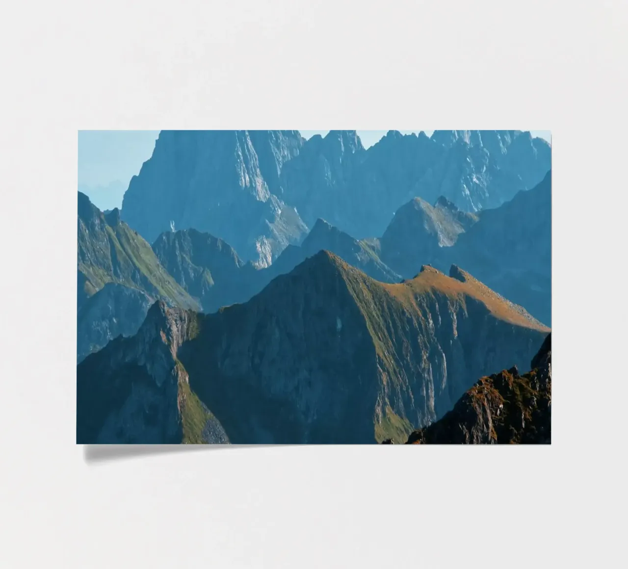 Mountain range sticker sheet by Fjöllart