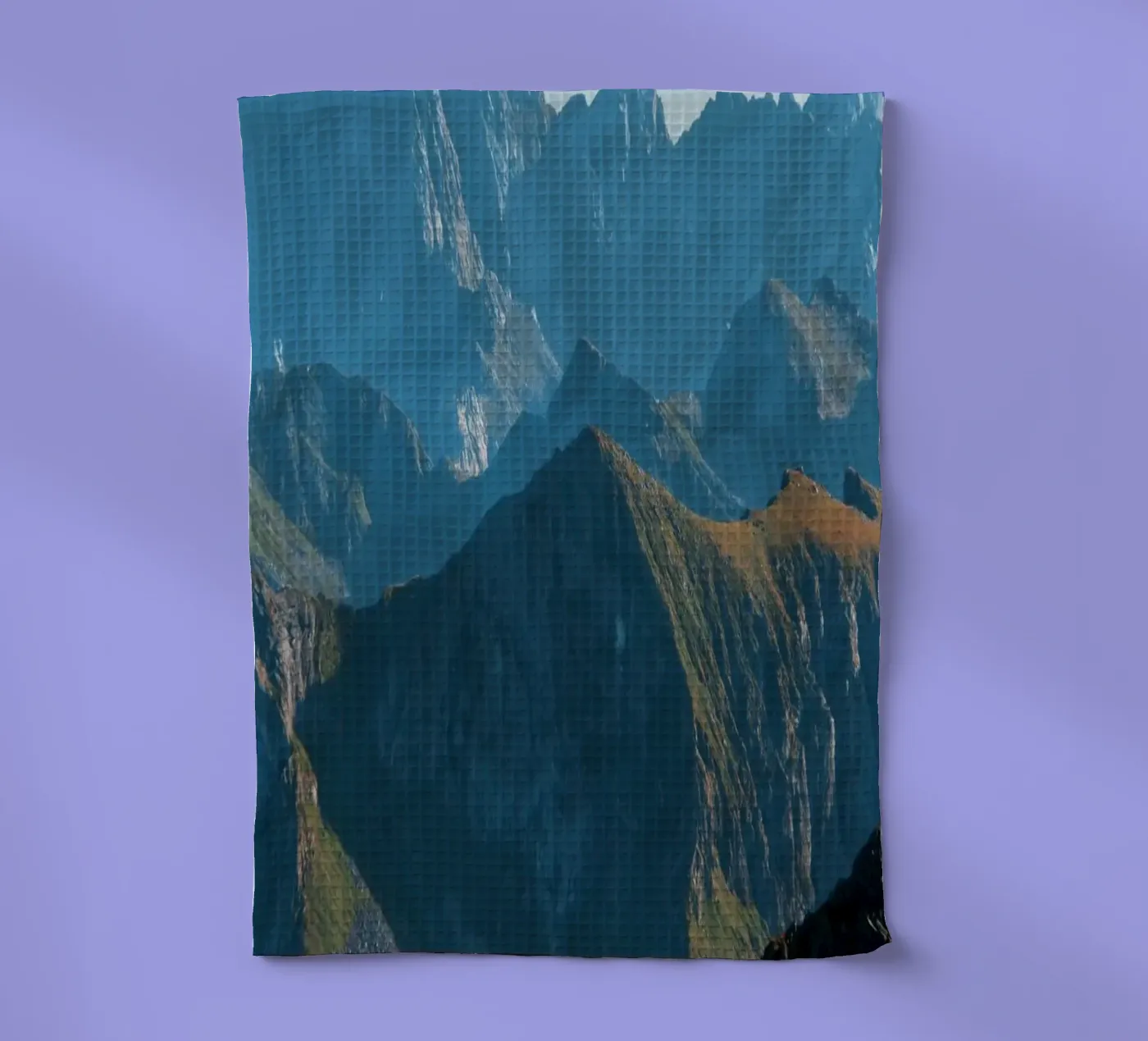 Mountain range Geschirrtuch von Fjöllart