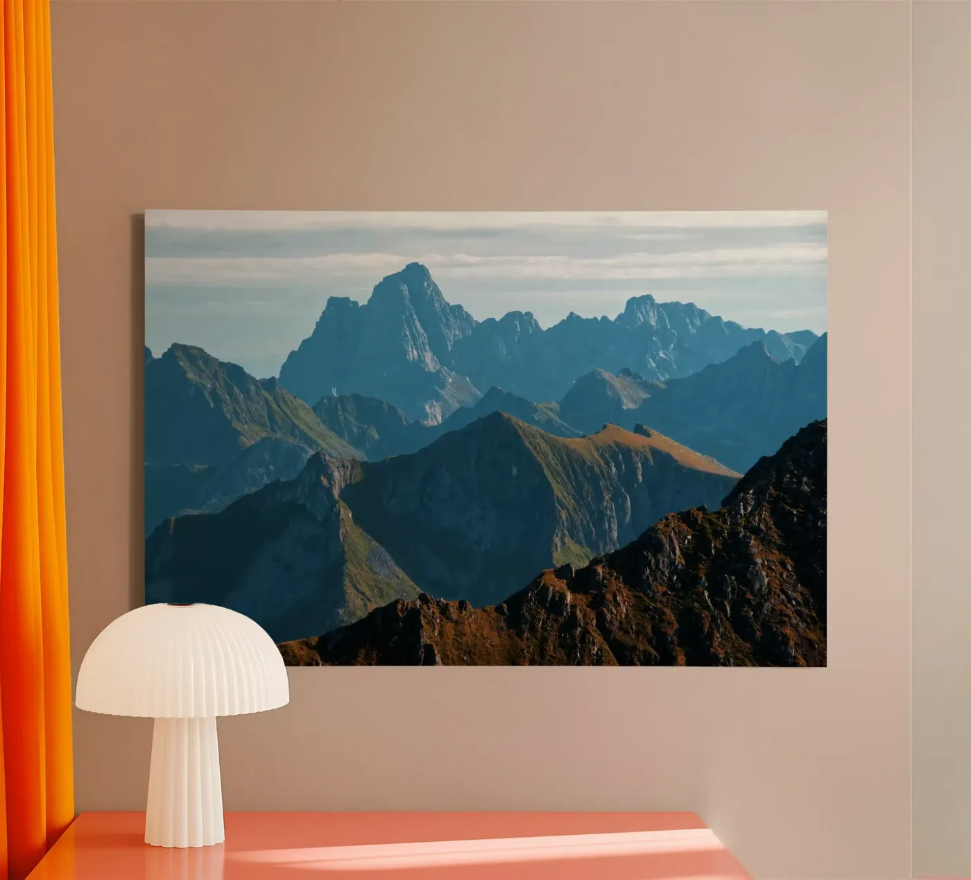Mountain range tela da Fjöllart