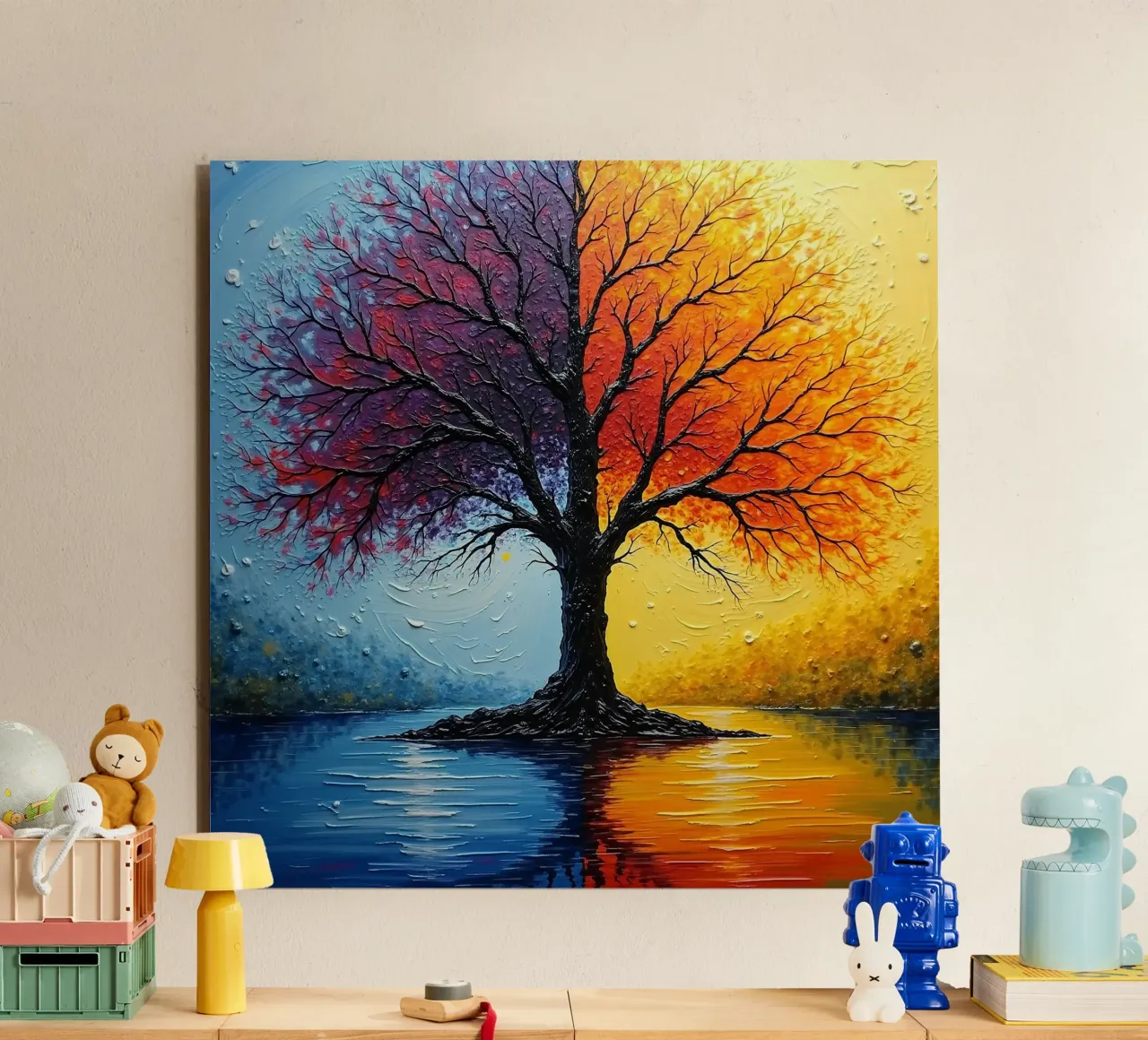 Albero, bicolore_3 alluminio dibond da Farb- und Blütenzauber by LK