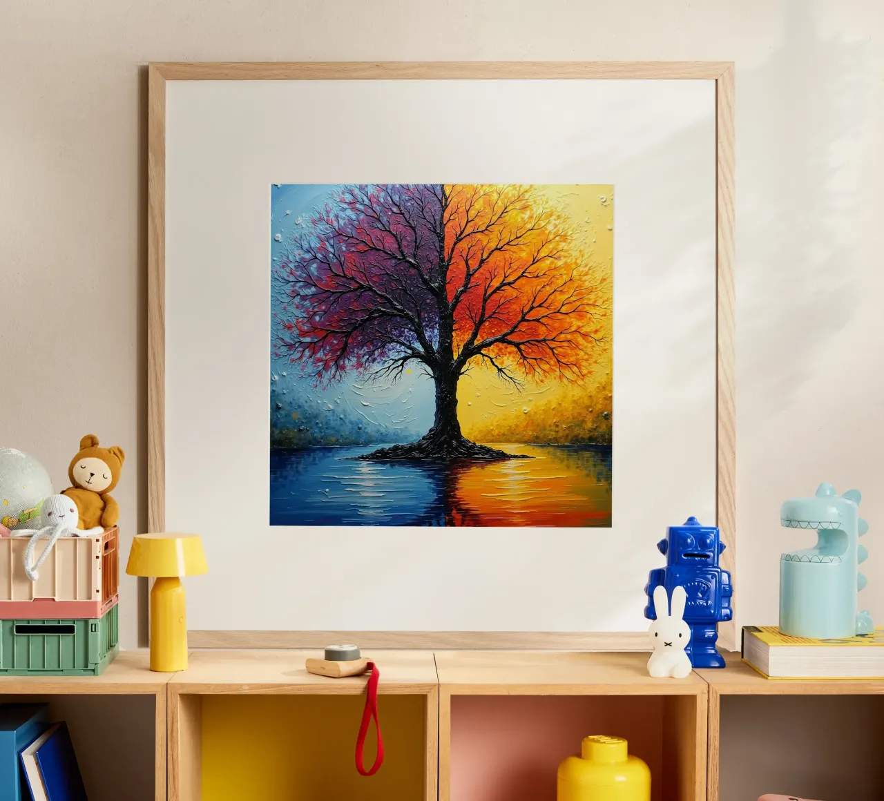 Tree, two-coloured_3 hahnemühle by Farb- und Blütenzauber by LK