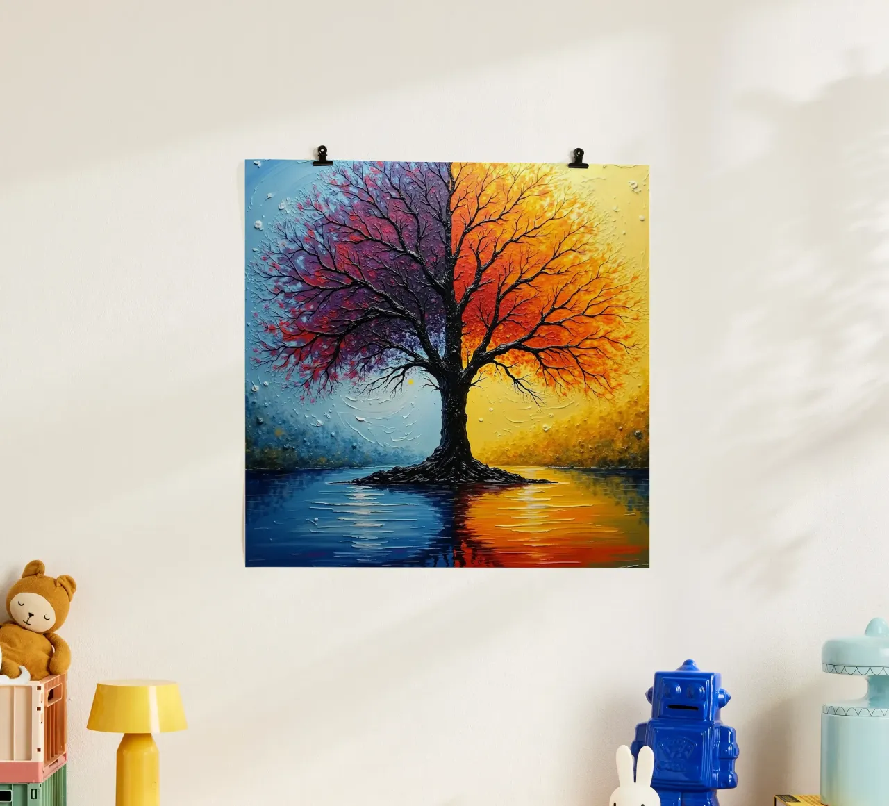 Tree, two-coloured_3 hahnemühle by Farb- und Blütenzauber by LK