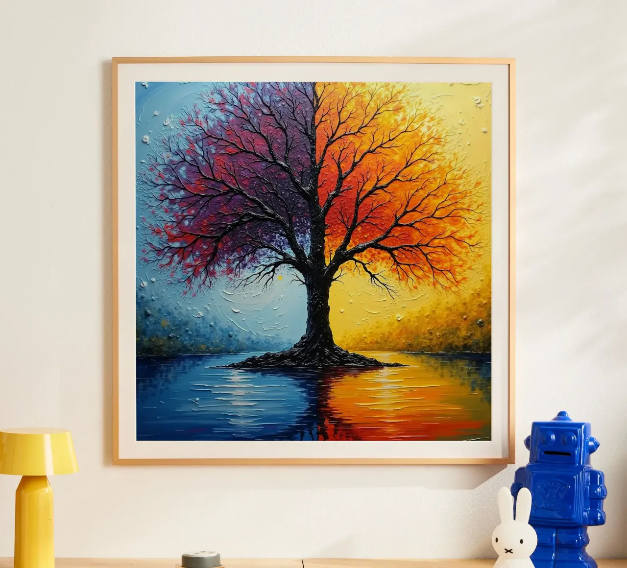 Tree, two-coloured_3 hahnemühle by Farb- und Blütenzauber by LK