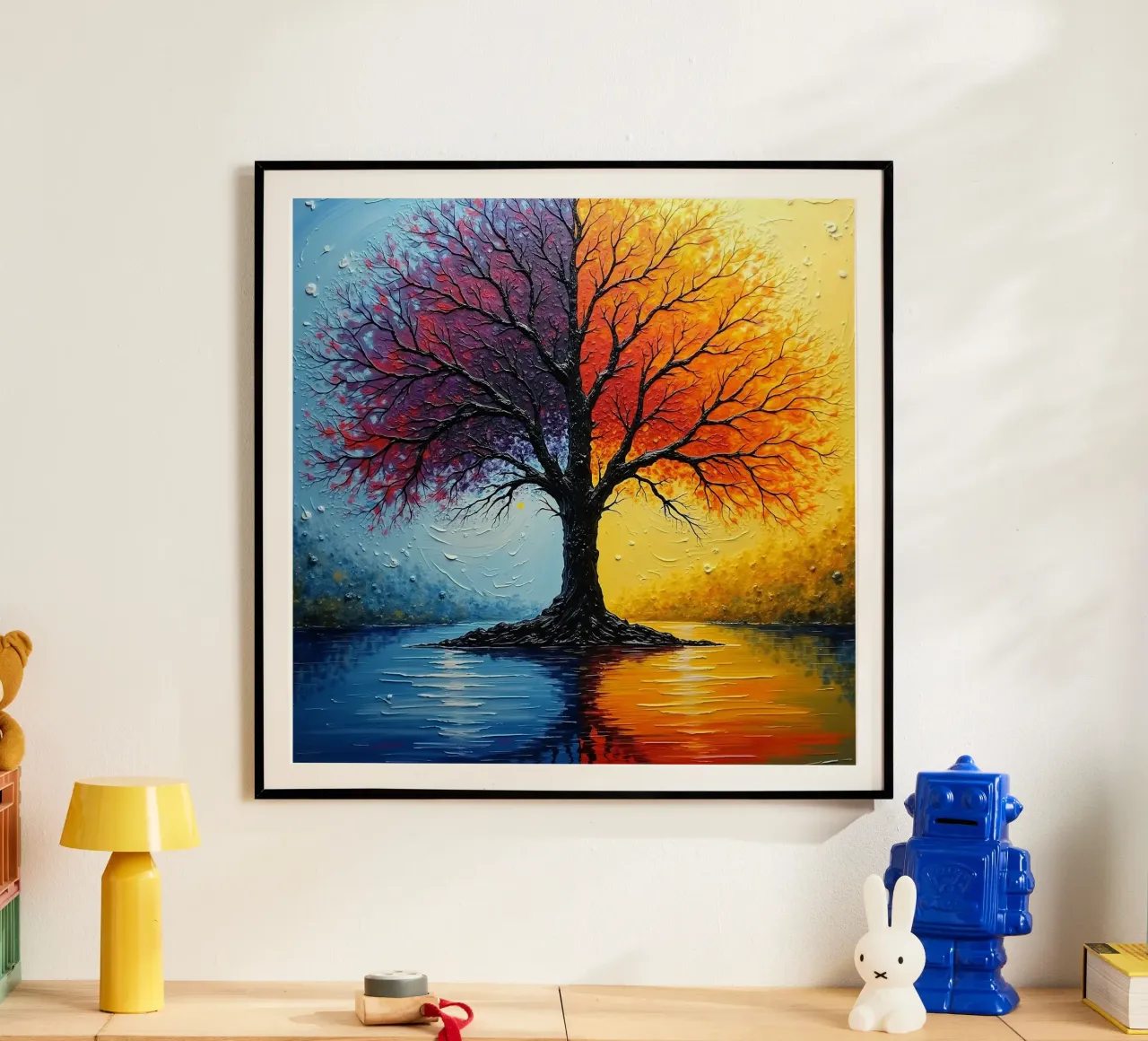 Tree, two-coloured_3 hahnemühle by Farb- und Blütenzauber by LK