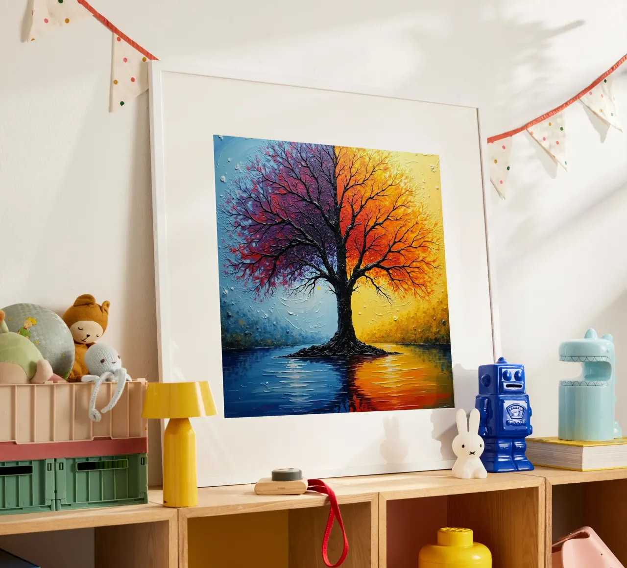 Tree, two-coloured_3 hahnemühle by Farb- und Blütenzauber by LK