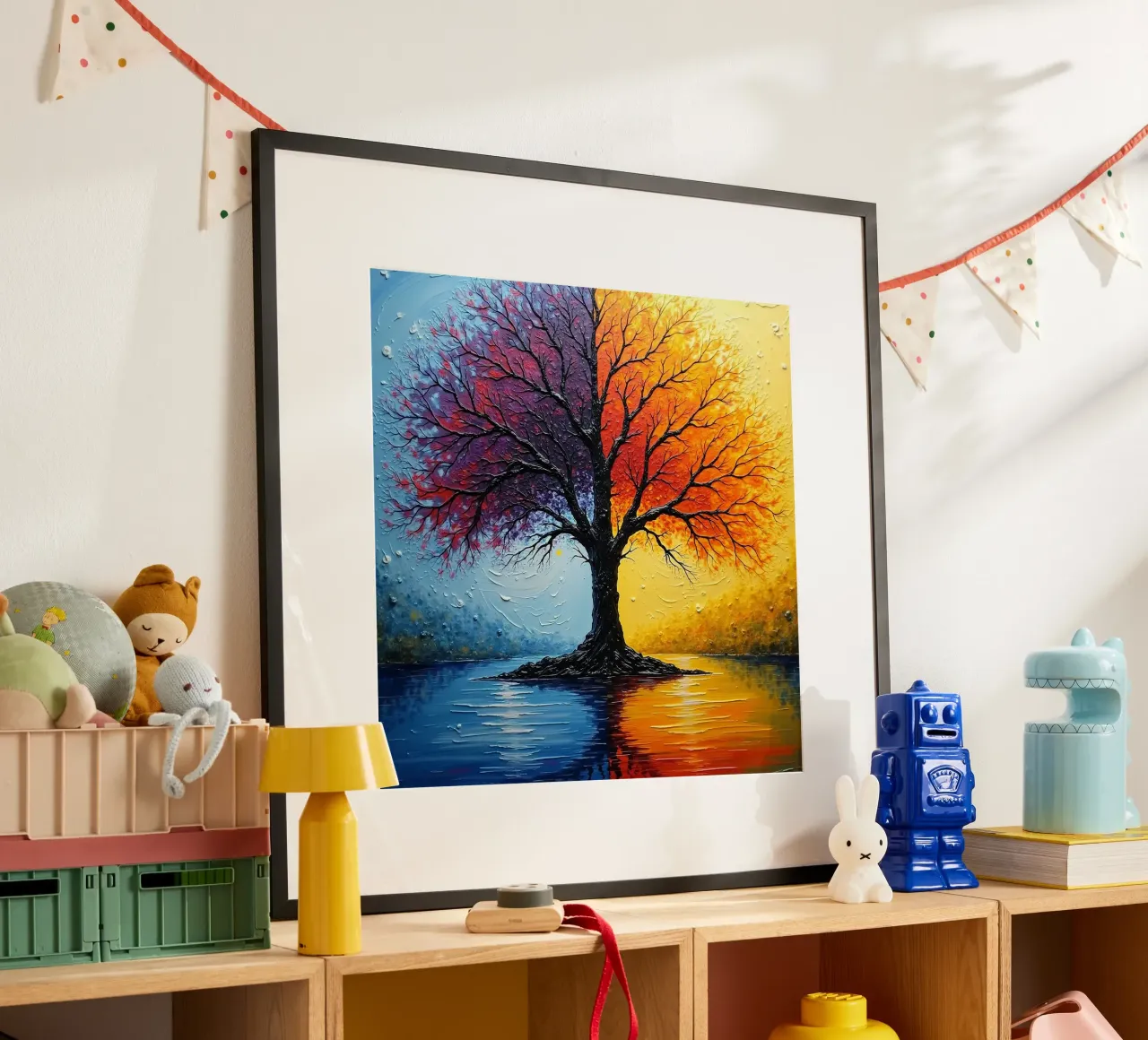 Tree, two-coloured_3 hahnemühle by Farb- und Blütenzauber by LK