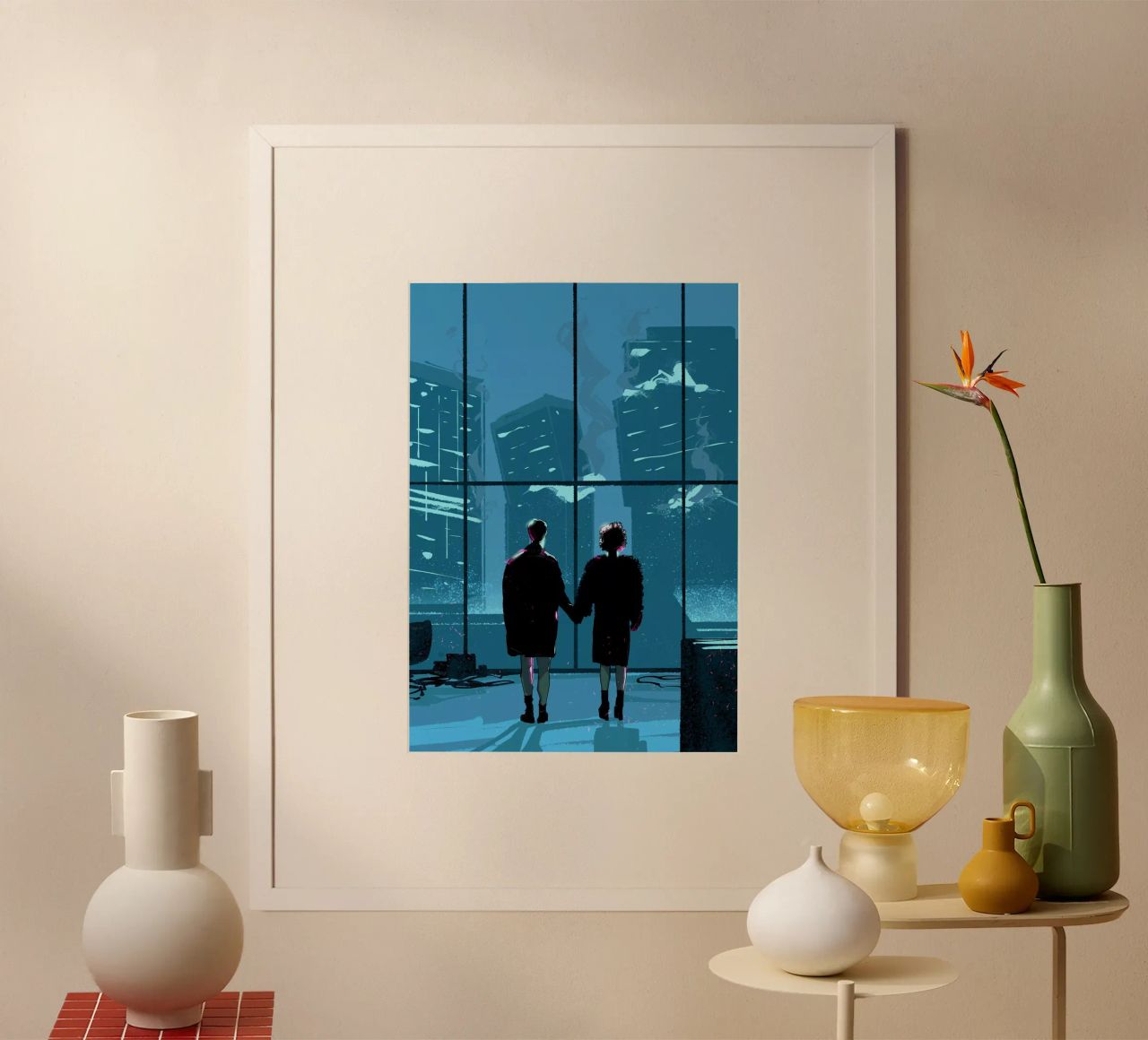 Fight Club Last Scene Poster von nabakumov