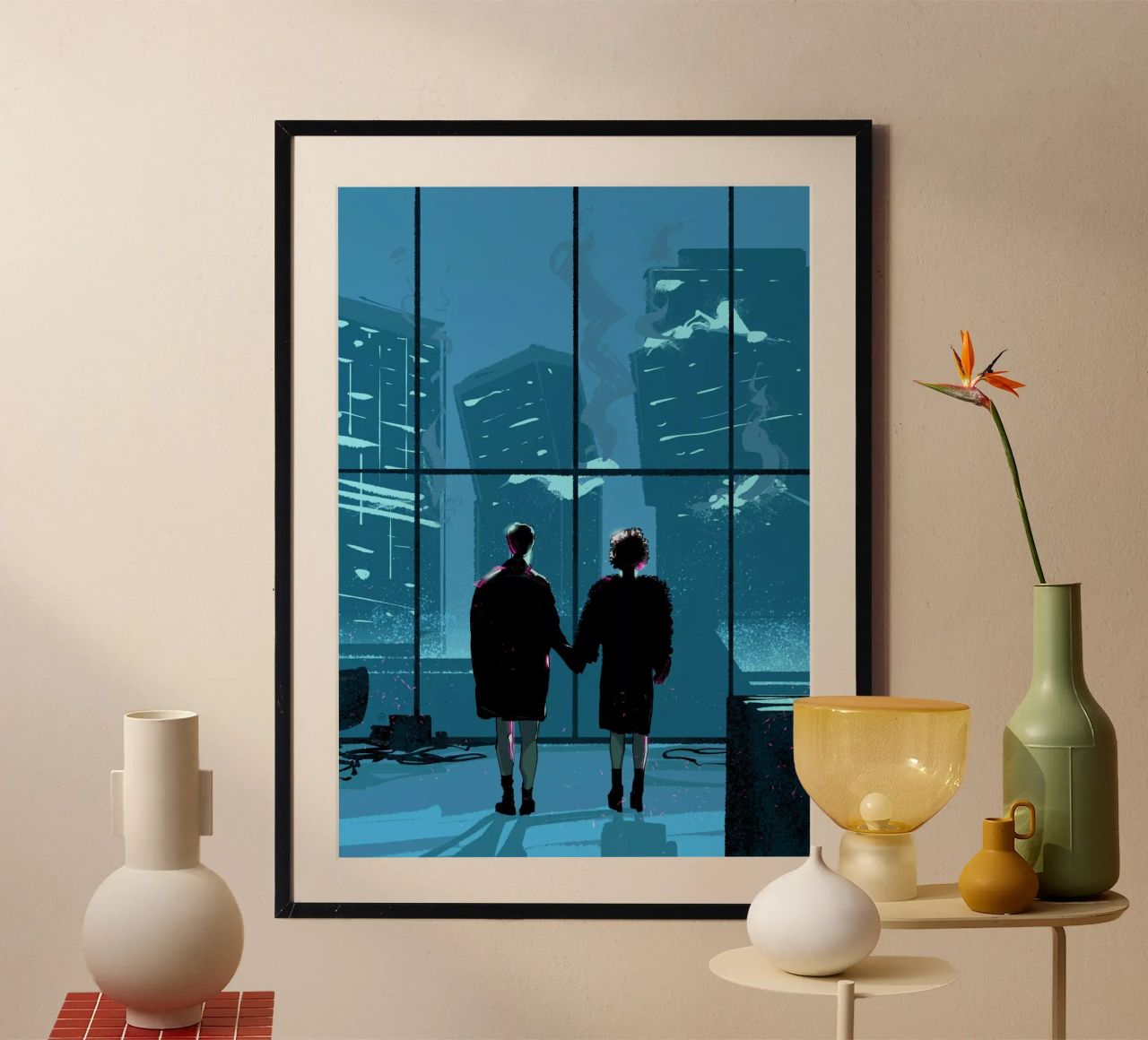 Fight Club Last Scene Poster von nabakumov