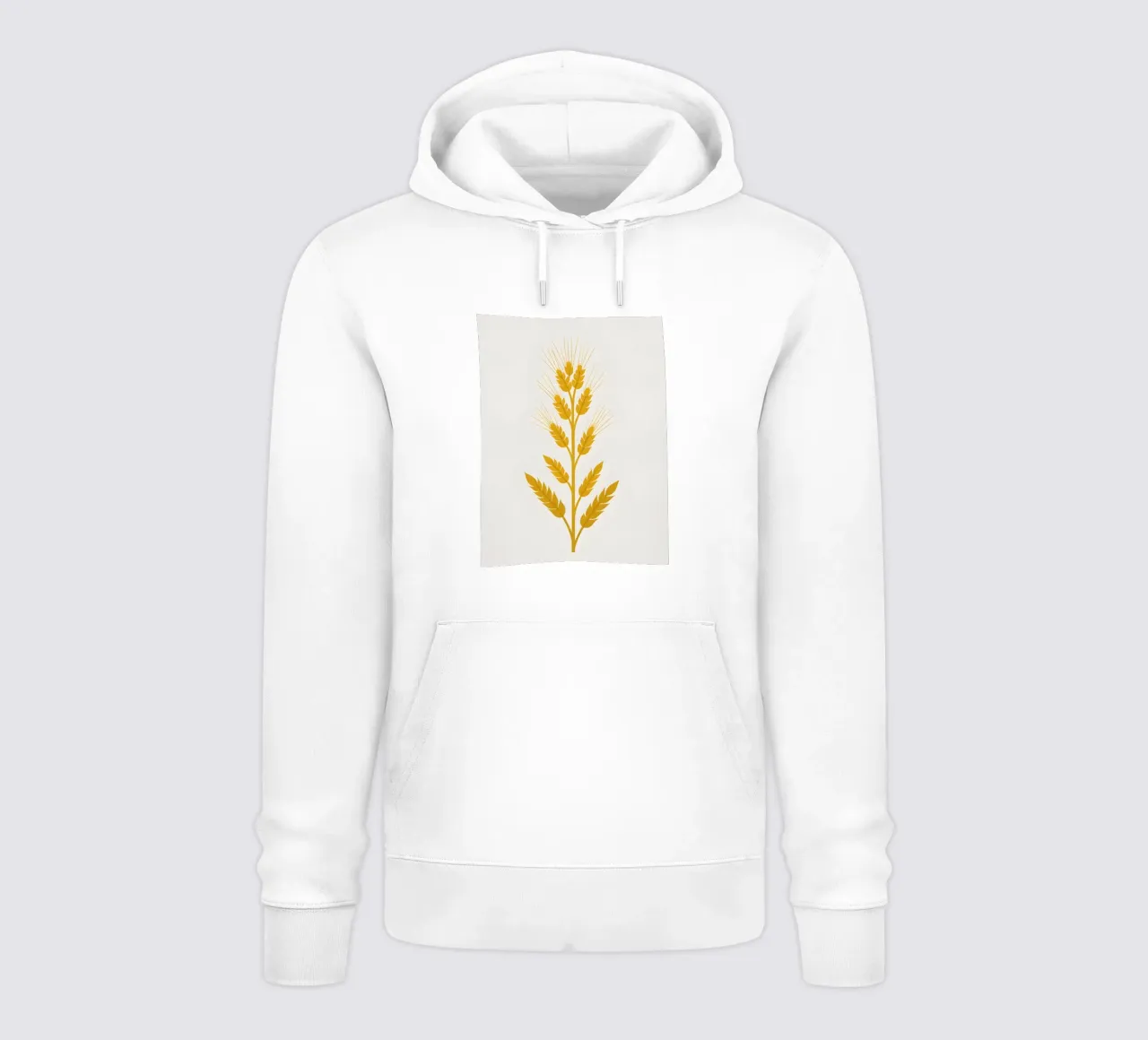 Gambo di grano felpa con cappuccio da Botanical Gallery