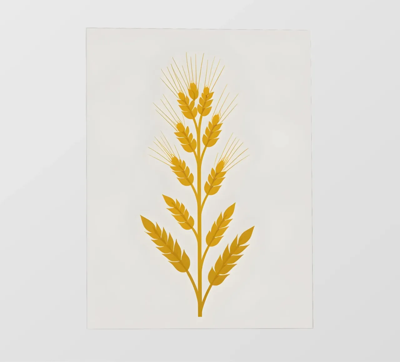 Gambo di grano telo in pvc da Botanical Gallery