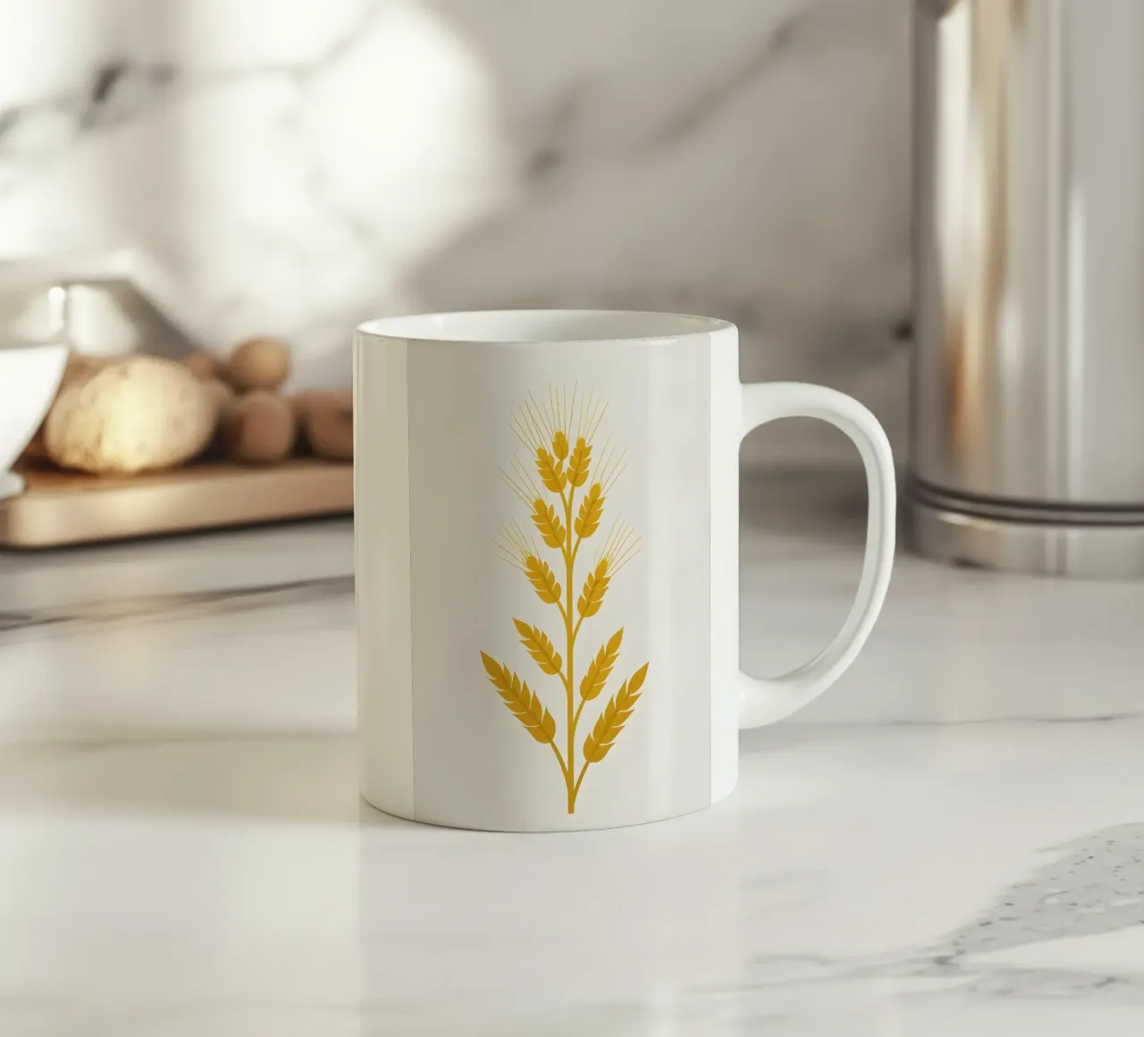 Gambo di grano tazza in ceramica da Botanical Gallery