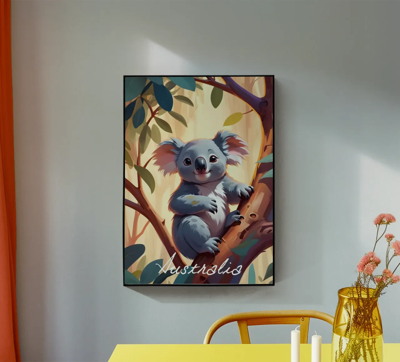 Australia Koala plexiglass da Charnwood Prints