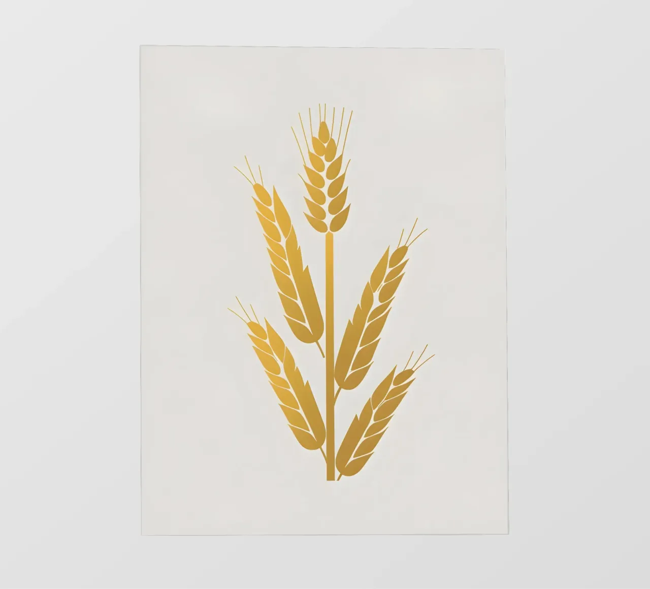 Gambo di grano telo in pvc da Botanical Gallery