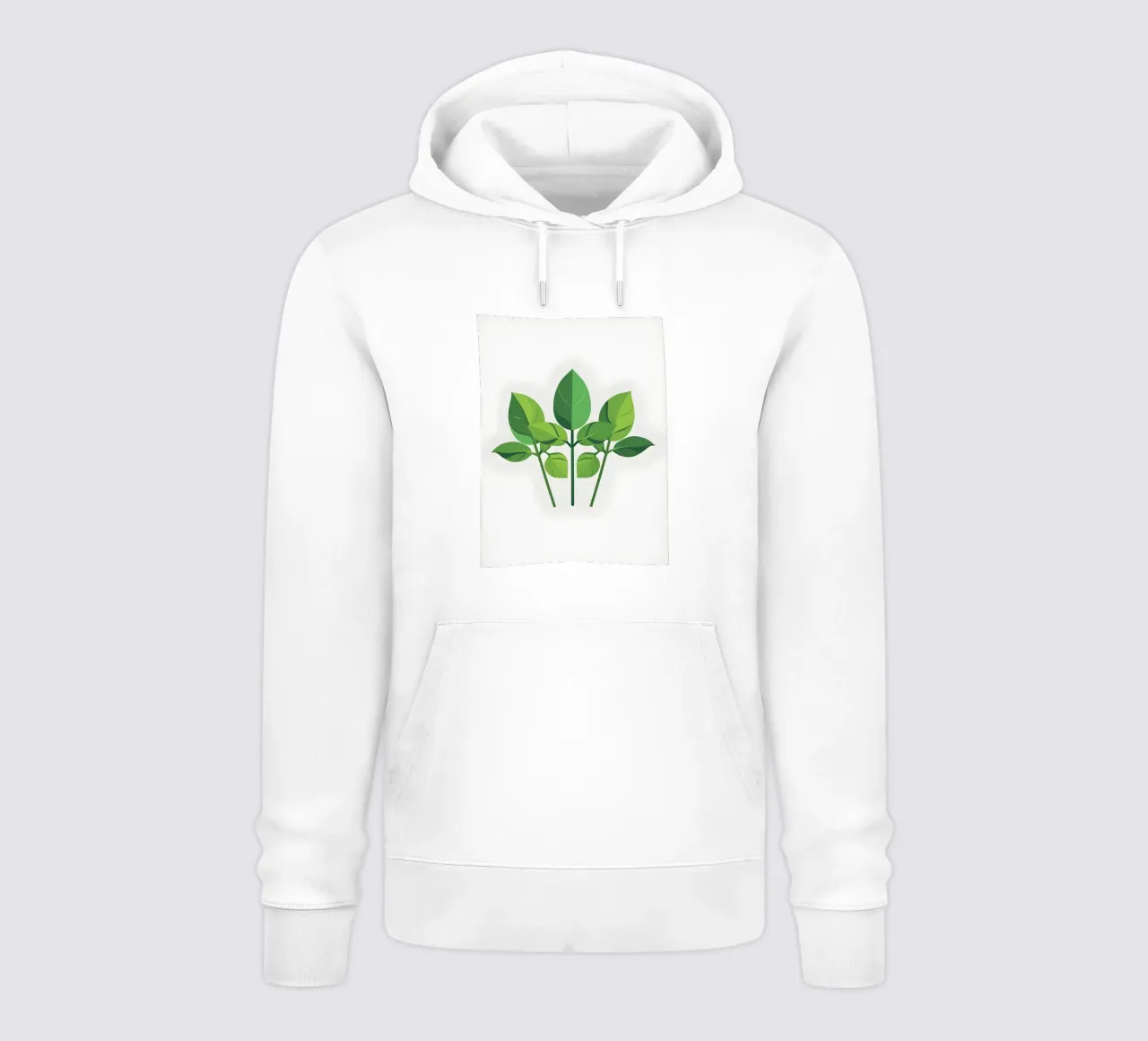 Ramo del timo felpa con cappuccio da Botanical Gallery