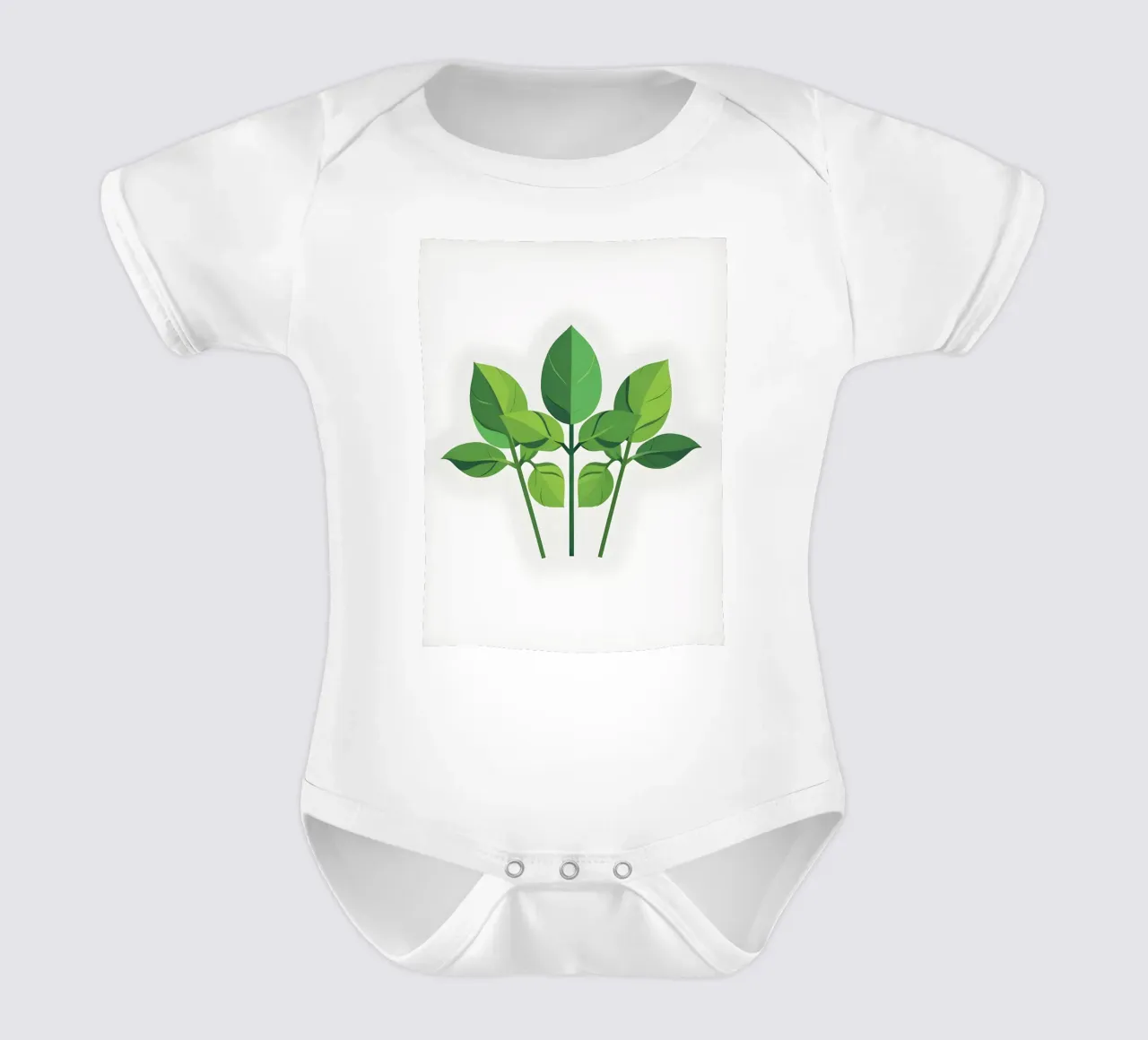 Thymianzweig Kurzarm Babybody von Botanical Gallery