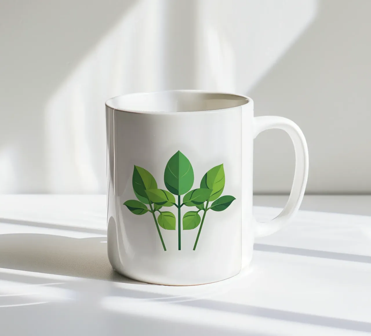 Ramo del timo tazza in ceramica da Botanical Gallery