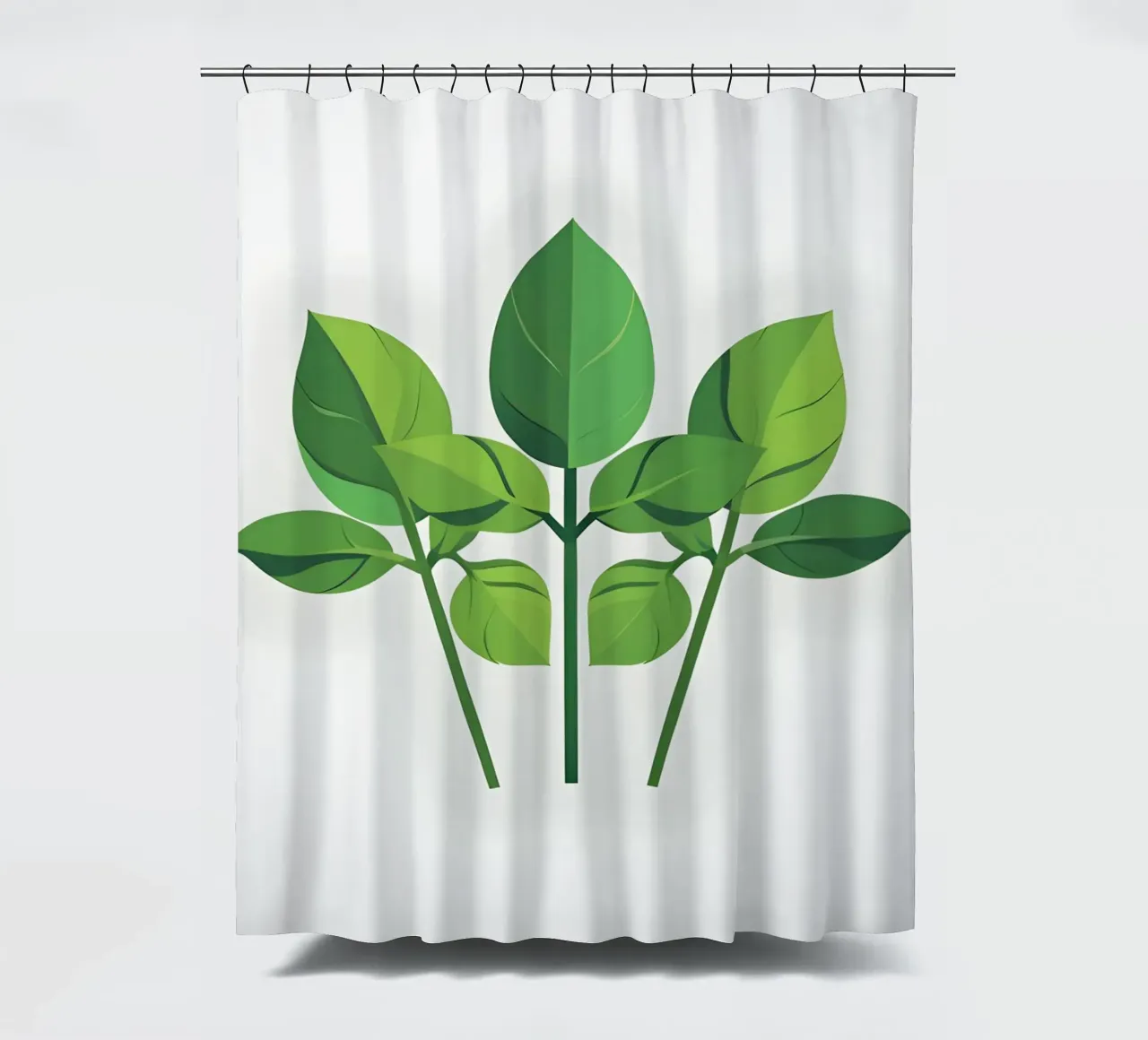 Thymianzweig Duschvorhang von Botanical Gallery