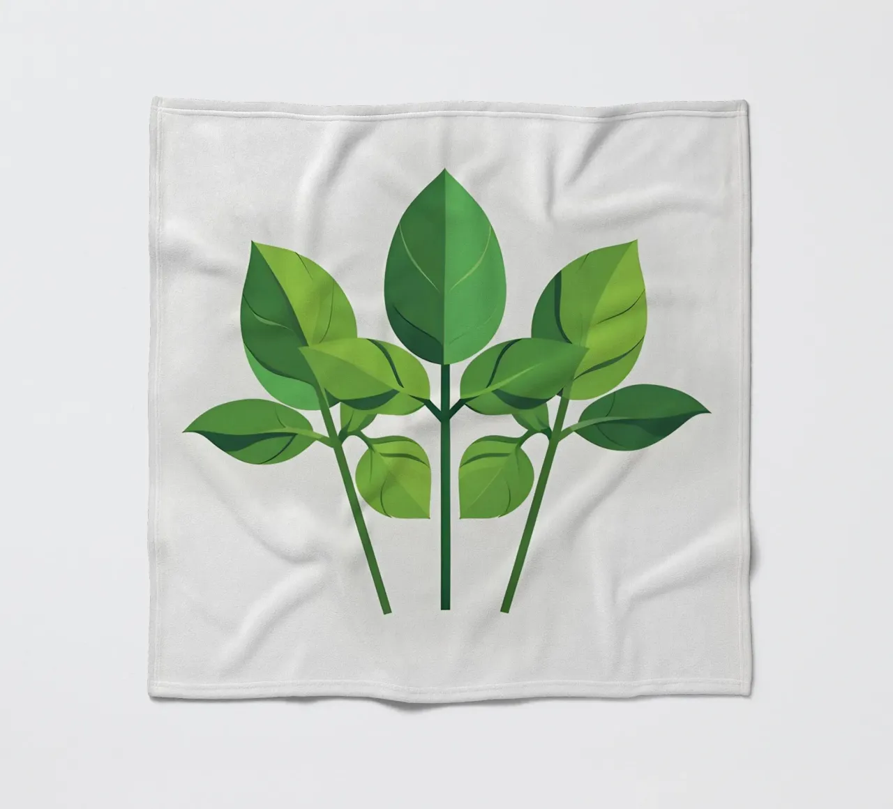 Thymianzweig Fleecedecke von Botanical Gallery